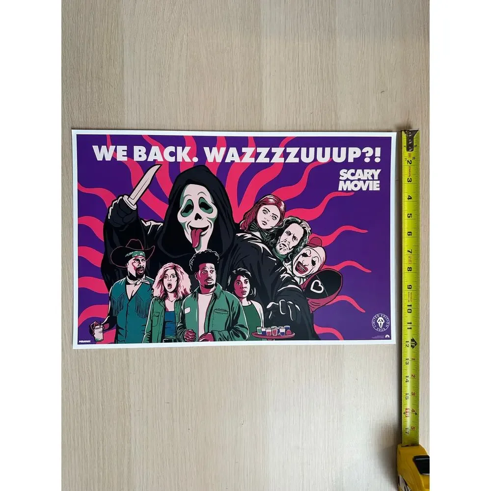 Limited Edition Scary Movie 6 Premiere Poster